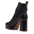 2025 New Arrive High Thick-heeled Genuine Leather Daily Life Party Dress martin Boots Shoes for Women and Ladies