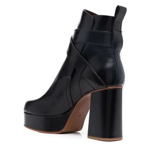 2025 New Arrive High Thick-heeled Genuine Leather Daily Life Party Dress martin Boots Shoes for Women and Ladies