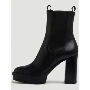 2025 New Fashion Winter Warm Daily Dress Waterproof Platform Chunky Heel chelsea Boots Shoes for Women and Ladies