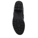Autumn and Winter Casual PU Thick Heel Warm Retro Ladies Non-slip Wear-resistant Martin Boots