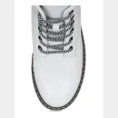 Fashion Excellent Autumn and Winter Models White Leather Upper Can Be Women's Ankle martin Boots