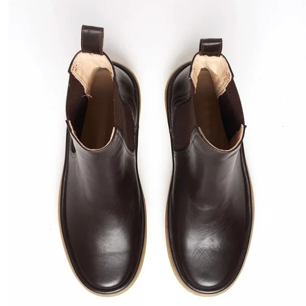 2025 New Style High Quality  Leather Comfortable Heightening Anti-slip Casual Simple Women Boot Shoes - Image 4