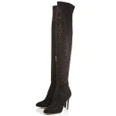 Fashion Hot Sale Leather Stiletto Heels Women Over Knee High Heel Boots