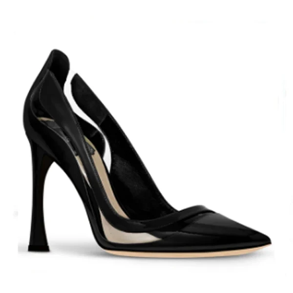 Newest Style Latest Fashion Leather High Heels Shoes for Women Pumps Designer Heels for Ladies Bride Wedding Shoe - Image 5