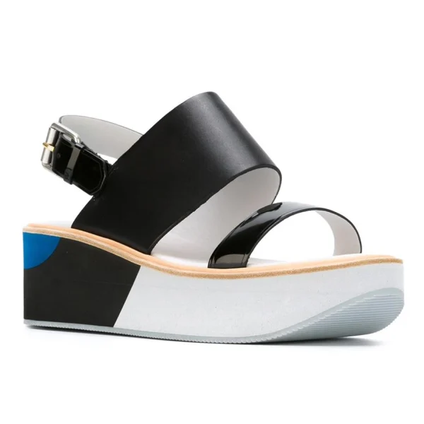 Comfortable Eva Shoe Sole Luxury Designs Flat Sandals Wedges Platform Shoes Ladies New Styles Women Casual Shoes Other Sandals - Image 5