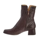 Fashion Luxury Leather with Metal Clasp Winter Women's Boots 2025 Designer Ladies Heel Shoes