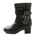 Winter Fashion High Heel Women Ankle Boots Sexy Leather Lady's Boots