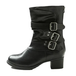 Winter Fashion High Heel Women Ankle Boots Sexy Leather Lady's Boots