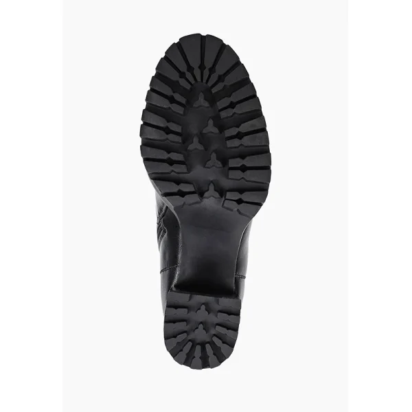 100% PU Genuine Leather Temperament Ladies High Heels Light Winter Short Boots - Image 2