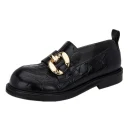 Fashion Latest Design Flat Women's Casual Walking Style Shoes Classic for Ladies Leather Oxford Dress Shoes