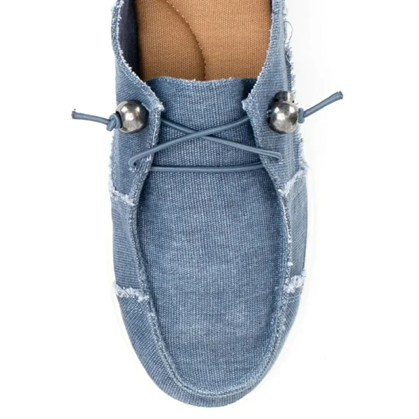 Fashion Sneaker Women Slip on Flat Ladies Running Shoes for Women Walking Style Casual Cowboy Canvas Shoes - Image 3