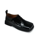 Fashion 2025 Leather Loafer Shoes for Women New Styles Ladies Black and White Flats High Quality Casual Shoes