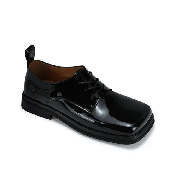 Fashion 2025 Leather Loafer Shoes for Women New Styles Ladies Black and White Flats High Quality Casual Shoes - Image 4